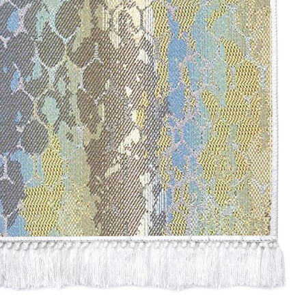 Dekoreko İpek Halı Dijital Saçaklı 1896 Desen 1