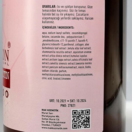 Ms Kalsedon PRO Collagen Biotin Yenileyici Onarıcı Bakım  Şampuan 500ML