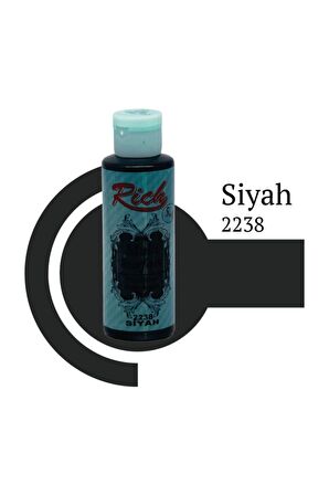 Rich Multi Surface Akrilik Boya 130cc 2238 Siyah