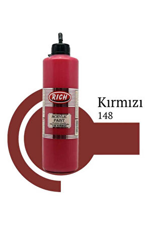 Rich Akrilik Boya Kırmızı 500 cc