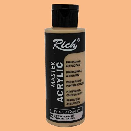 Rich Master Akrilik Boya 120ml 123 Ten Rengi