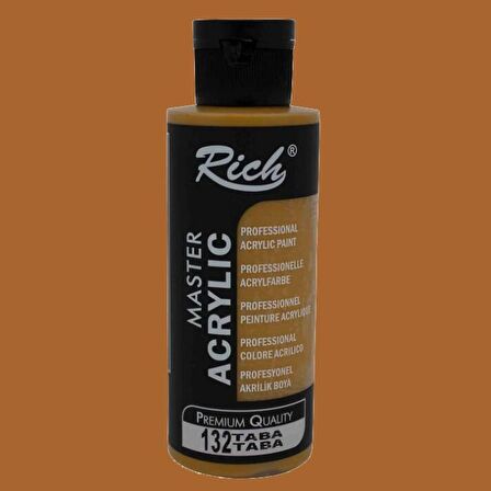 Rich Master Akrilik Boya 120ml 132 Taba