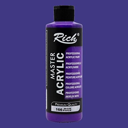 Rich Master Akrilik Boya 120ml 166 Mor