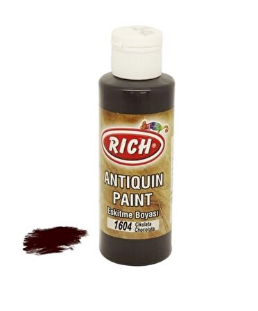 Rich Eskitme Boyası 120ml 1604 Çikolata