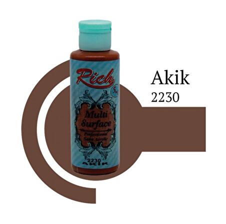 Rich Multi Surface Akrilik Boya 120ml 2230 Akik