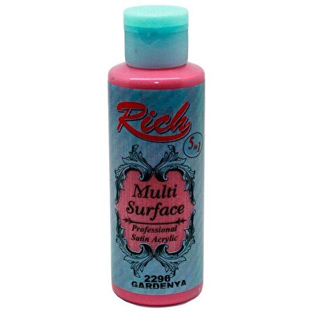 Rich Multi Surface Akrilik Boya 120ml 2296 Gardenya