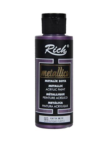 Rich Metalik Akrilik Boya Antik Mor 120ml