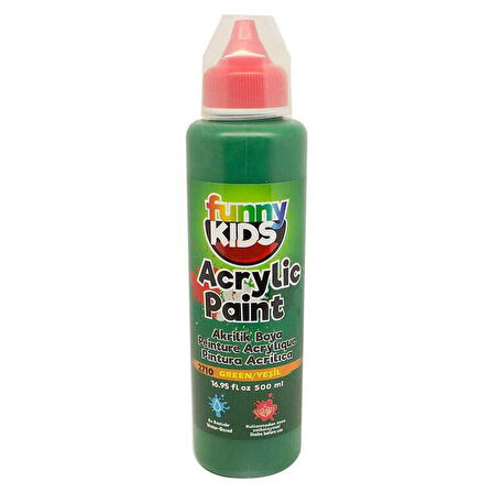 Rich Funny Kids 500ml Akrilik Boya Yeşil
