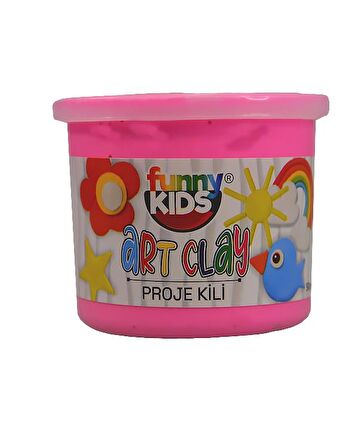 Funny Kids Proje Kili Neon Pembe 50gr.