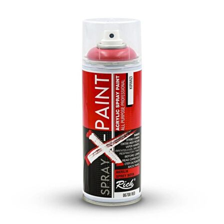 Rich Spray x Paınt 400 ml Kırmızı