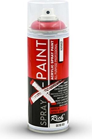 Rich Spray x Paınt 400 ml Kırmızı