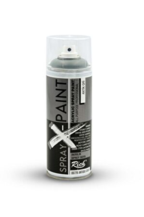 X Paınt Sprey Boya 400 Ml Antik Gri