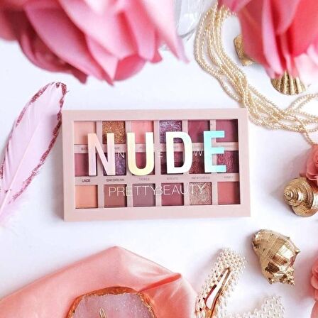 Pretty Beauty New Nude Far Paleti 18Li