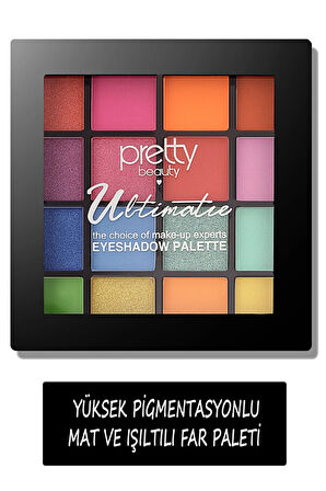 Pretty Beauty Ultimate 16'lı Göz Farı