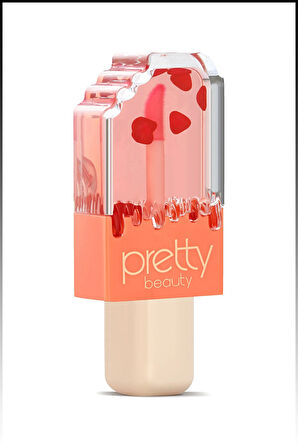 Pretty Beauty Ice Cream Lip Gloss Meyve Aromalı Parlatıcı