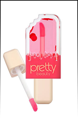 Pretty Beauty Ice Cream Lip Gloss Meyve Aromalı Parlatıcı