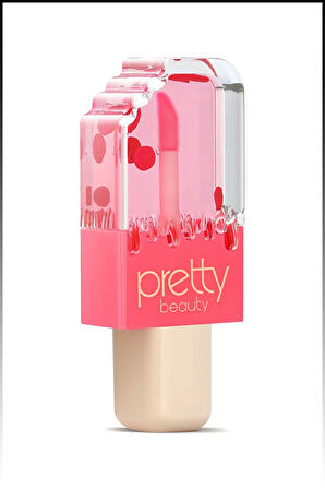 Pretty Beauty Ice Cream Lip Gloss Meyve Aromalı Parlatıcı