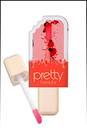 Pretty Beauty Ice Cream Lip Gloss Meyve Aromalı Parlatıcı