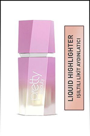 Pretty BeautyIşıltılı Likit Aydınlatıcı - Liquid Highlighter