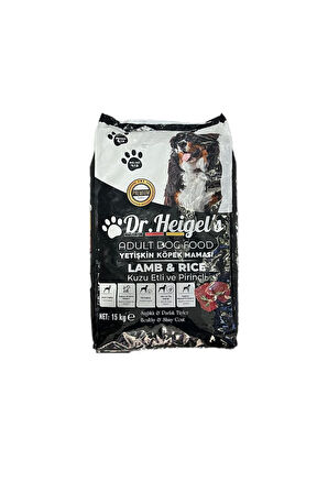 Dr.heigel's Yetişkin Kuzu Etli ve Pirinçli Köpek Maması 15KG