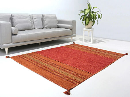 Trb-01 Iskandinav Pamuk Kilim El Dokuma Kiremit