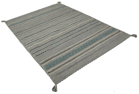 Trb-03 İskandinav Açık gri  El Dokuma Kilim