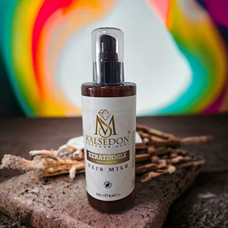MS Kalsedon PROFESSİONAL Durulamasız Keratin Saç Bakım Maske Sütü 250ml