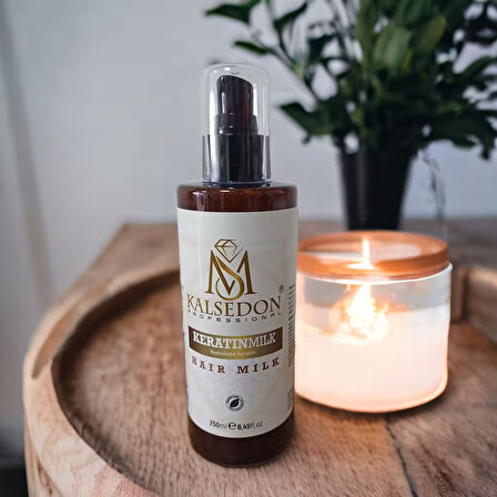 MS Kalsedon PROFESSİONAL Durulamasız Keratin Saç Bakım Maske Sütü 250ml