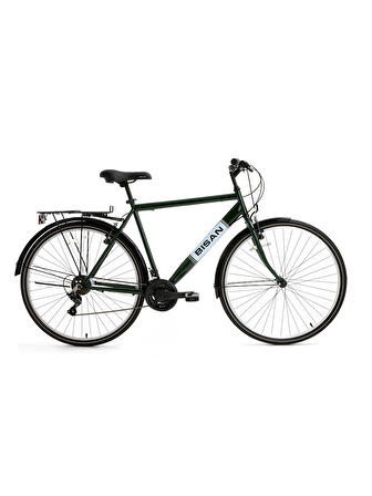 BİSAN HARDY ŞEHİR BİSİKLETİ 42 CM V 26 JANT 21 VİTES YEŞİL SİYAH BEYAZ