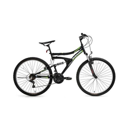 Bisan Ranger-24 Mat Syah Kadro:42 cm Vites 3x7 Tekerlek:26 İnc Etiket Rengi Yeşil 