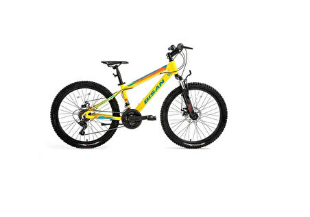 BİSAN KDX 2600-D-25 ERKEK ÇOCUK BİSİKLETİ 28CM MD 20 JANT 21 VİTES CAT SARI MAVİ TURUNCU