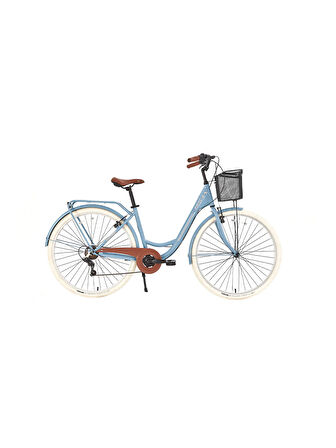 BİSAN SORRENTO-S ŞEHİR BİSİKLETİ 44 CM V 26 JANT 7 VİTES BEBEK MAVİSİ SİLVER