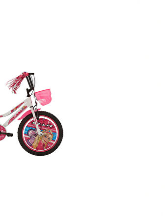 Ella Çocuk Bisikleti 30 Cm V Fren 20 Jant Vitessiz Beyaz Pembe