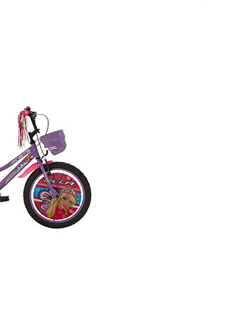 Ella Çocuk Bisikleti 30 Cm V Fren 20 Jant Vitessiz Lila Beyaz