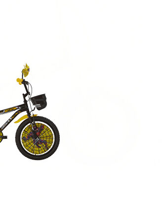 Spark Çocuk Bisikleti 30 Cm V Fren 20 Jant Vitessiz Mat Siyah Sarı