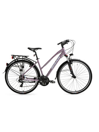 BİSAN TRX 8200 CİTY ŞEHİR BİSİKLETİ 45 CM V 700C 21 VİTES MAT MOR BEYAZ MOR