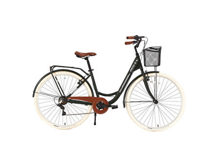 BİSAN SORRENTO-S ŞEHİR BİSİKLETİ 44 CM V 26 JANT 7 VİTES YEŞİL SİLVER