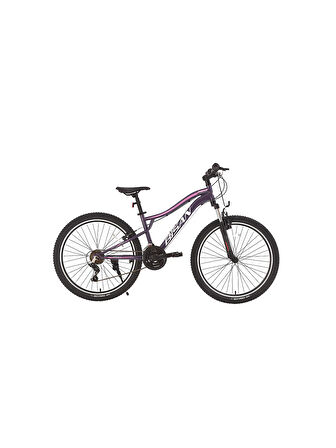 BİSAN GAZELLA DAĞ BİSİKLETİ 35 CM V 26 JANT 21 VİTES METALİK MOR AÇIK PEMBE