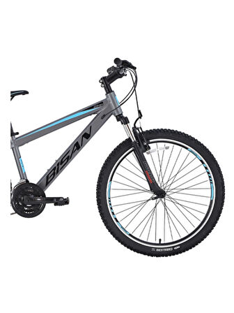 BİSAN COOPER DAĞ BİSİKLETİ 35 CM V 26 JANT 21 VİTES FÜME SİYAH MAVİ