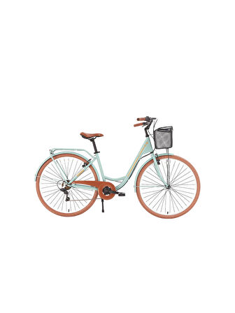 BİSAN SORRENTO-S ŞEHİR BİSİKLETİ 44 CM V 26 JANT 7 VİTES ÇAĞLA YEŞİLİ GOLD