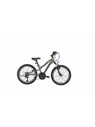 BİSAN BUFFALO ÇOCUK BİSİKLETİ 30 CM V 24 JANT 18 VİTES FÜME SİYAH SARI