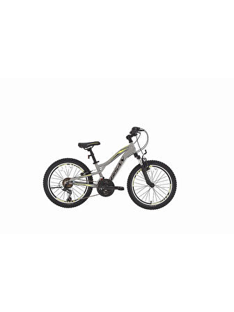 BİSAN BUFFALO ÇOCUK BİSİKLETİ 28 CM V 20 JANT 18 VİTES AÇIK GRİ SİYAH SARI