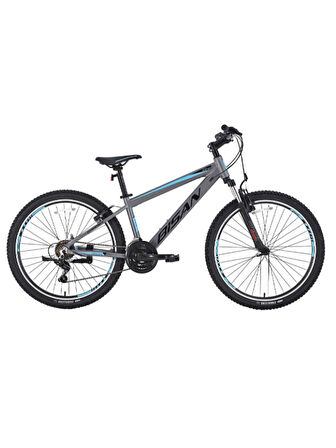 BİSAN COOPER DAĞ BİSİKLETİ 35 CM MD 26 JANT 21 VİTES FÜME SİYAH MAVİ