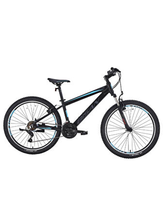 BİSAN COOPER DAĞ BİSİKLETİ 35 CM V 26 JANT 21 VİTES MAT SİYAH MAVİ