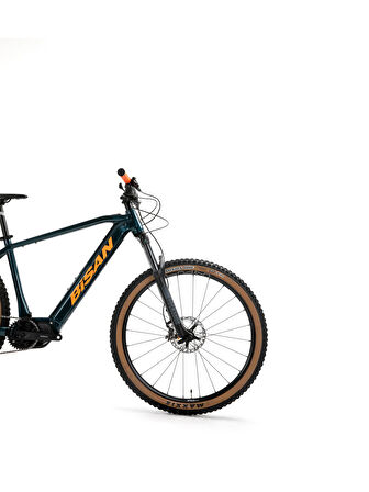 BİSAN ENVİOUS - XC MOUNTAIN - XT ELEKTRİKLİ BİSİKLET 39,5 CM DİSK FREN 27,5 JANT 12 VİTES PETROL YEŞİLİ TURUNCU