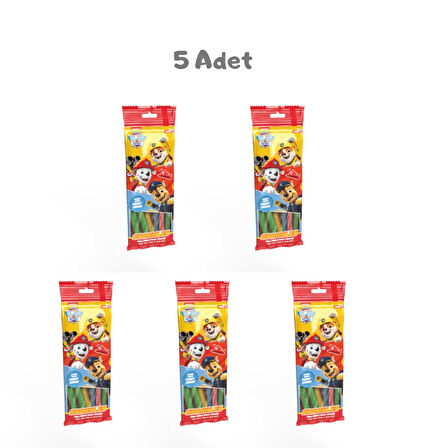 Nickelodeon Paw Petrol Sparkles Candy Meyveli Yumuşak Şeker (80 Gr) 5 Adet