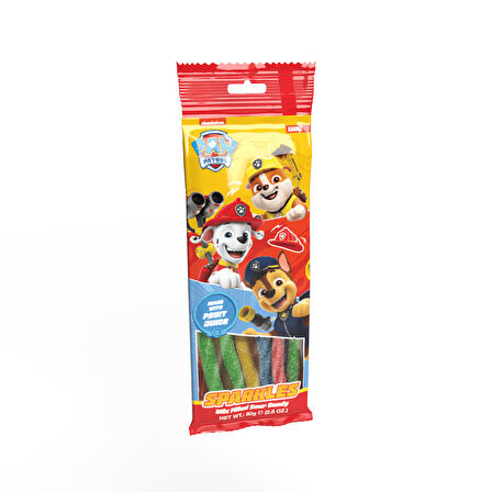 Nickelodeon Paw Petrol Sparkles Candy Meyveli Yumuşak Şeker (80 Gr)