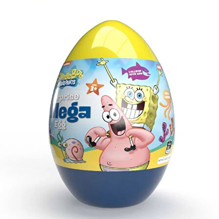 Surprise Mega Egg Nickelodeon 160g Sponge Pub