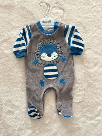 Lion Erkek Kadife Tulum