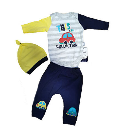 Erkek Arabalı 3P Badili Takım